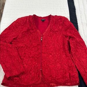 MSK Crimson Textured Jacket